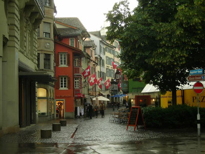 Calles de Zurich Foto