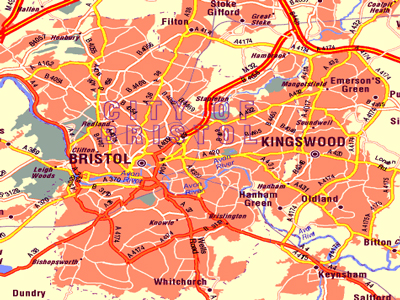 Mapa de Bristol 